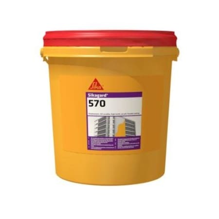 1-Component Water Based Waterproof Anti-Carbonation Highly Elastomeric Low Dust Pick Up -  SIKA, 479599